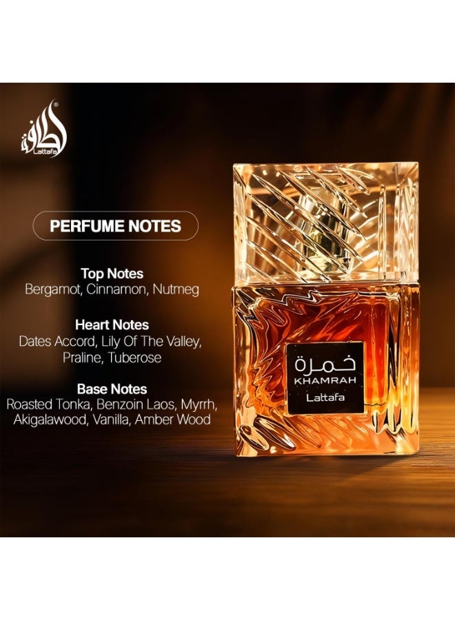 لطافة خمرة عطر للجنسين او دي بارفان من لطافة 100 مل - Image 2